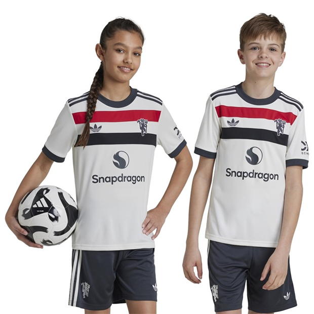 adidas Manchester United Third Shirt 2024 2025 Juniors