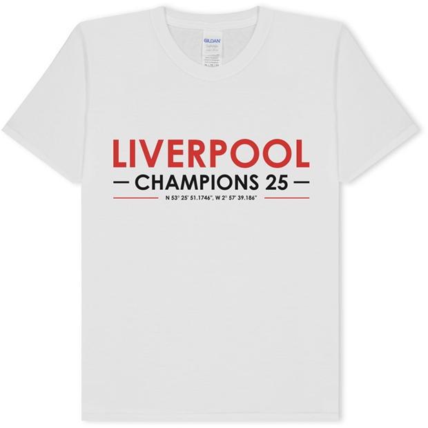 Team Team Liverpool Winners T-Shirt Juniors