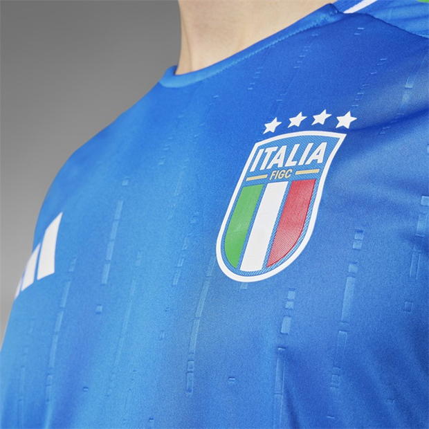 adidas Italy Authentic Home Shirt 2024 Adults