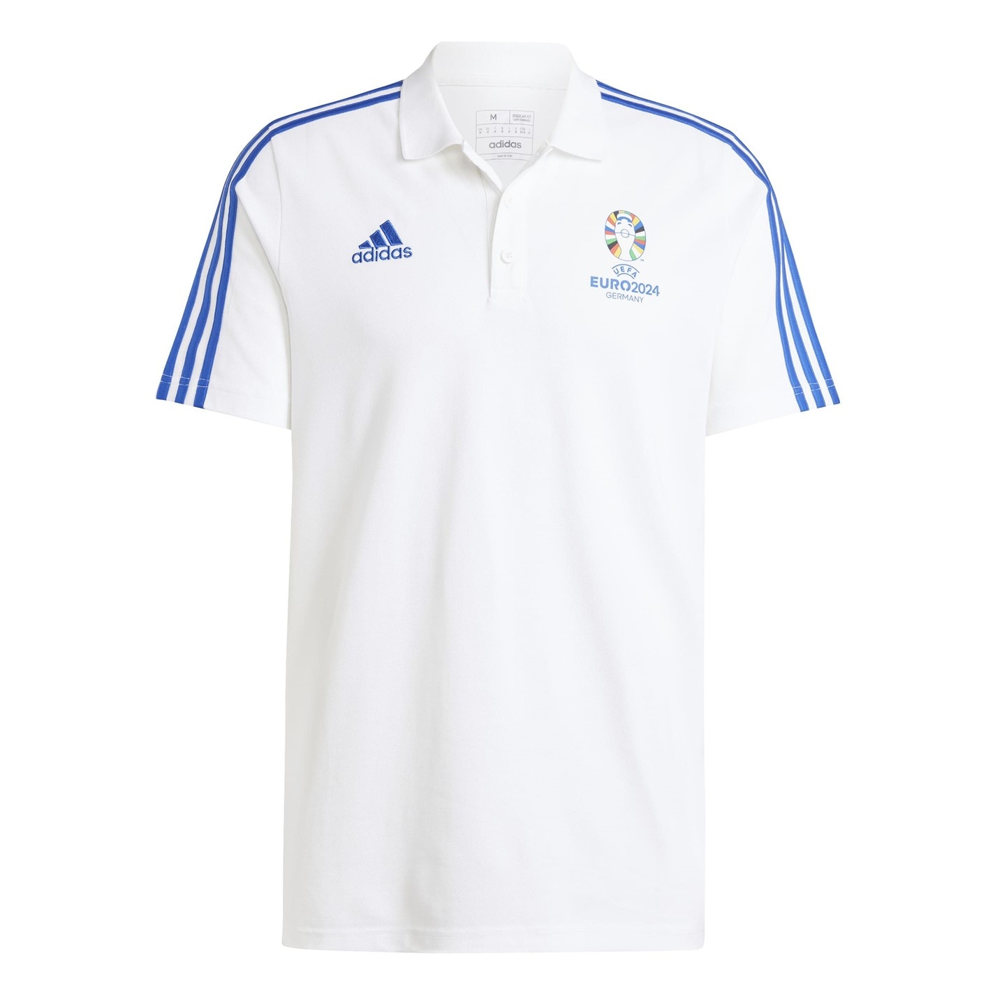 adidas UEFA EURO24tm Official Emblem Polo Shirt