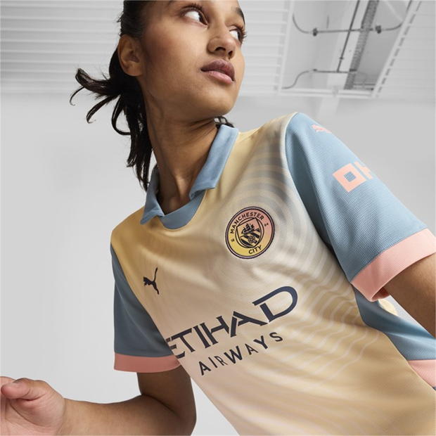 Puma Manchester City FC Fourth Shirt 2024 2025 Womens