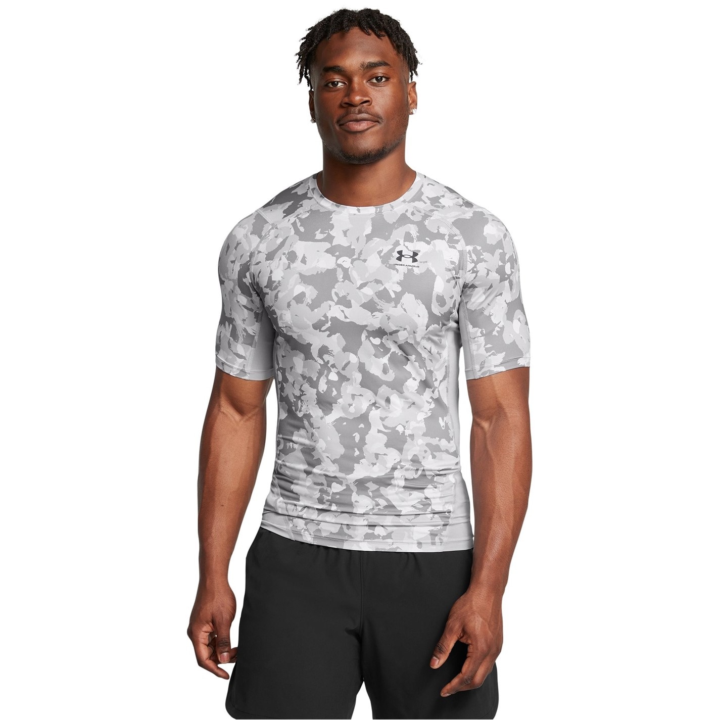 Under Armour HeatGearr Printed Short Sleeve Mens